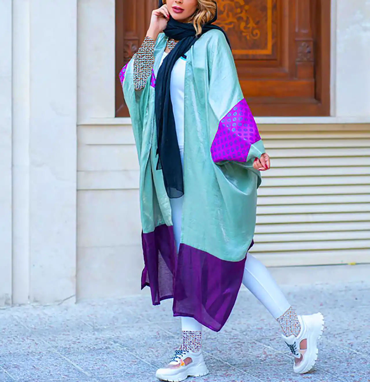مانتو نخی چهارفصل زنانه