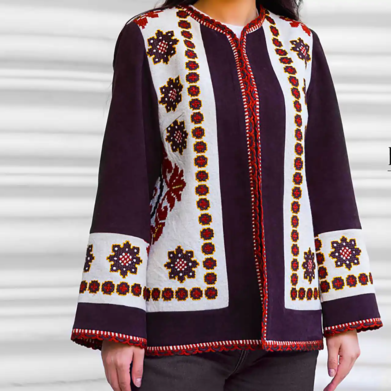 مانتو پاییزی گرم و شیک