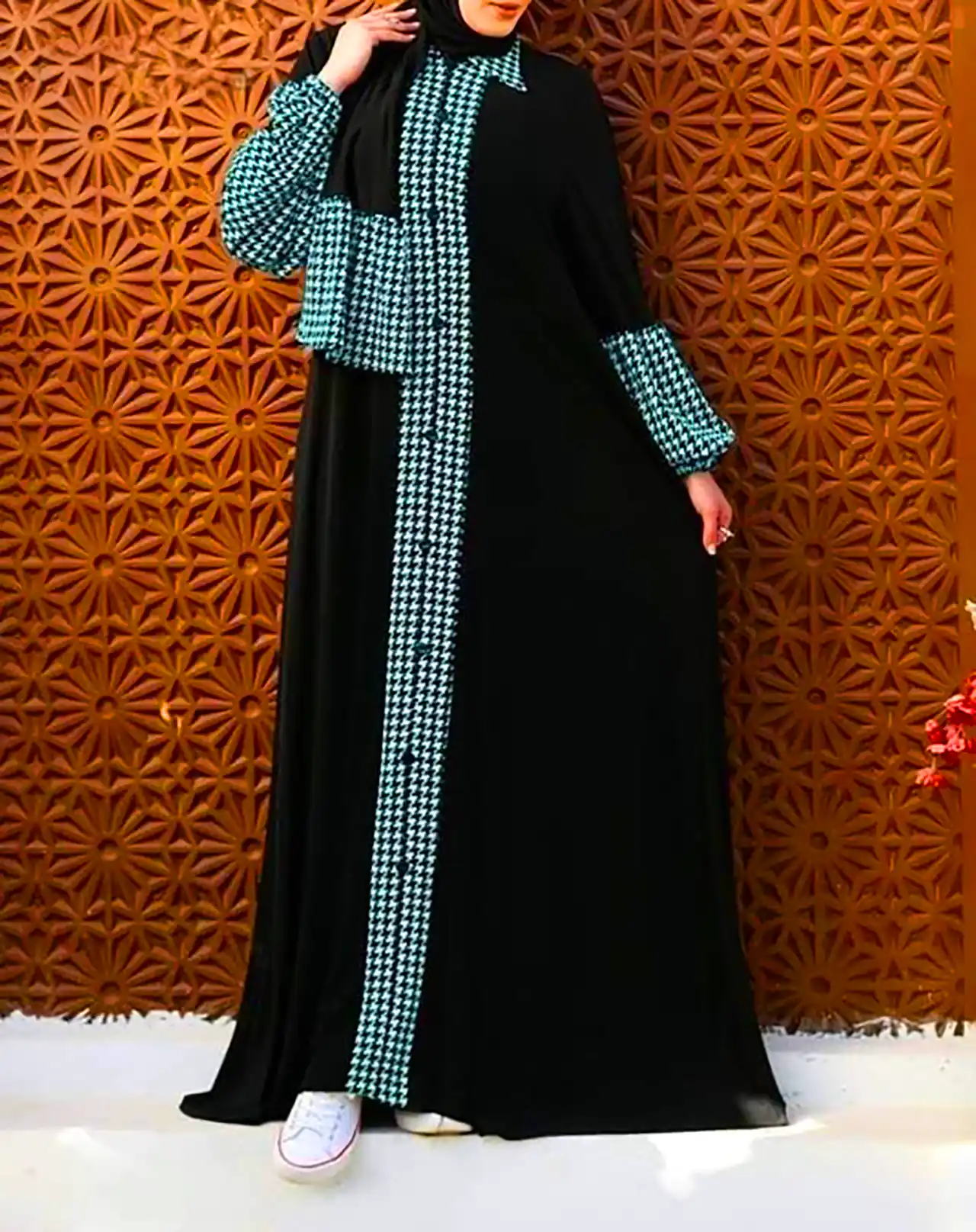 مانتو پیراهنی گرم پاییزی