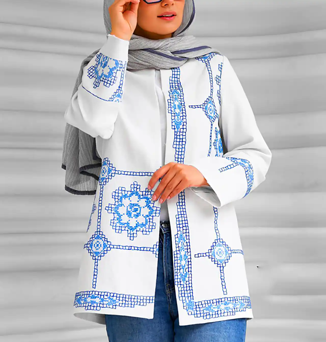 مانتو ساده خوش دوخت پاییزی