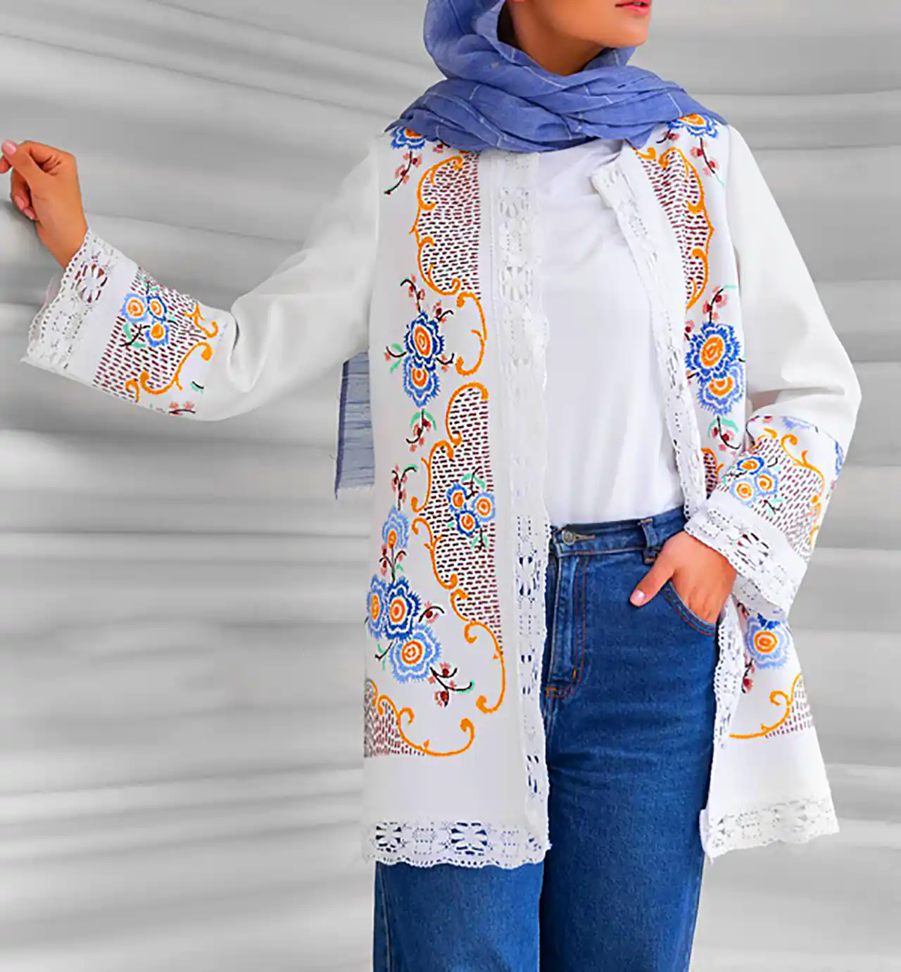 مانتو ساده خوش دوخت پاییزی