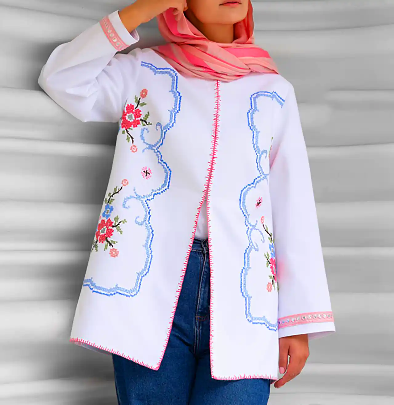 مانتو ساده خوش دوخت پاییزی