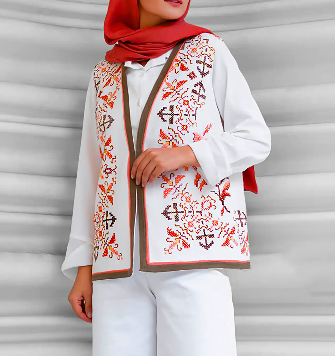 مانتو ساده خوش دوخت پاییزی