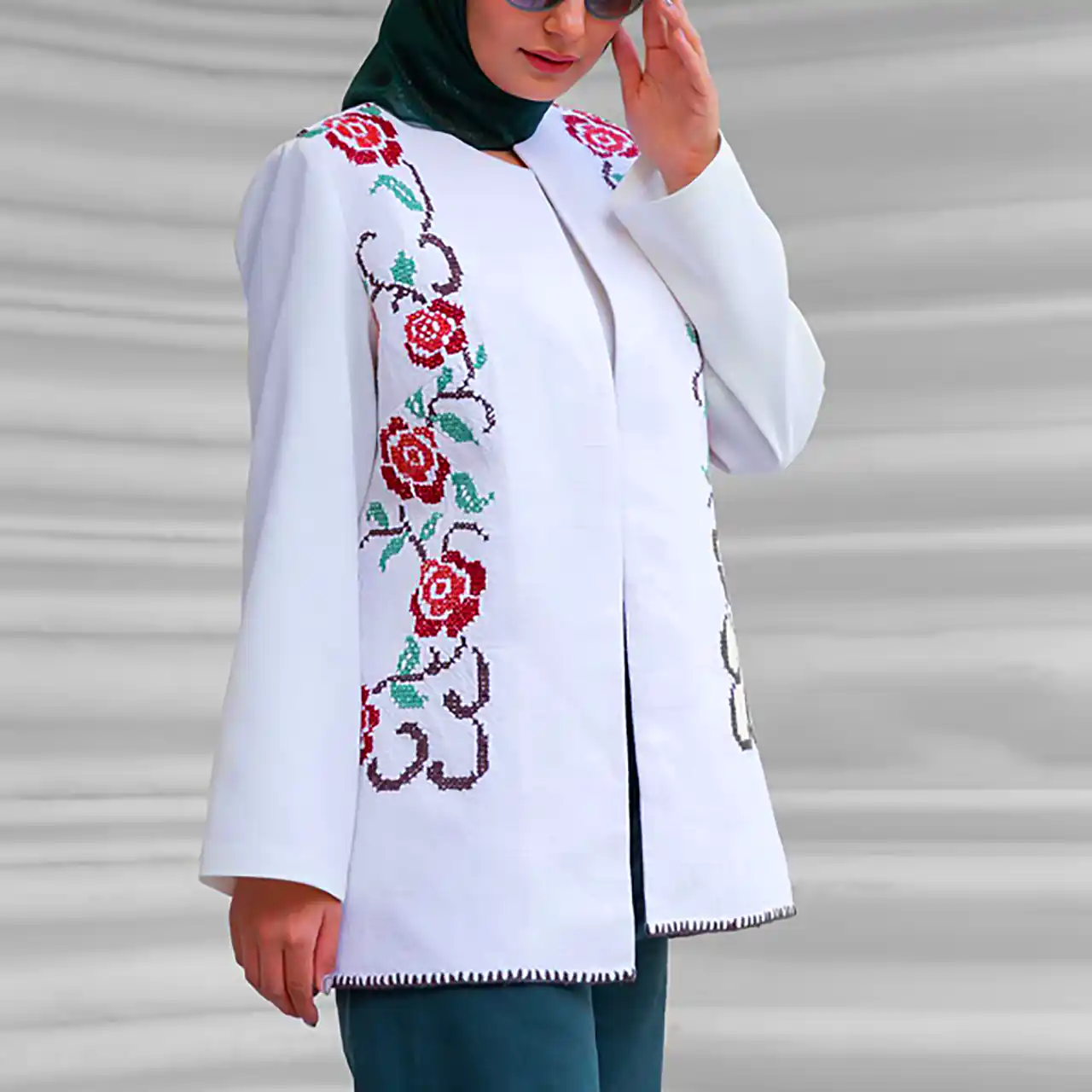 مانتو ساده خوش دوخت پاییزی