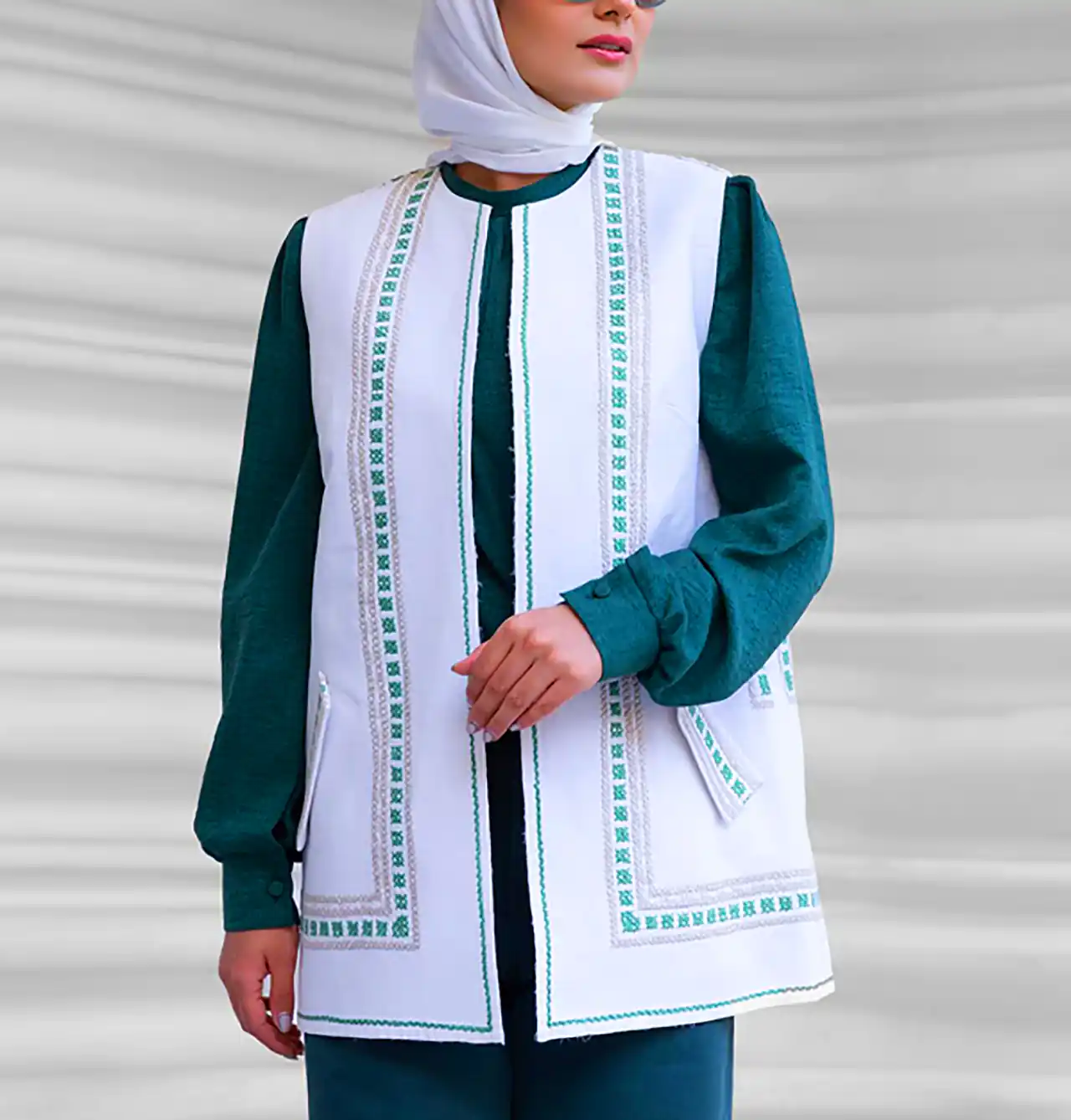 مانتو ساده خوش دوخت پاییزی