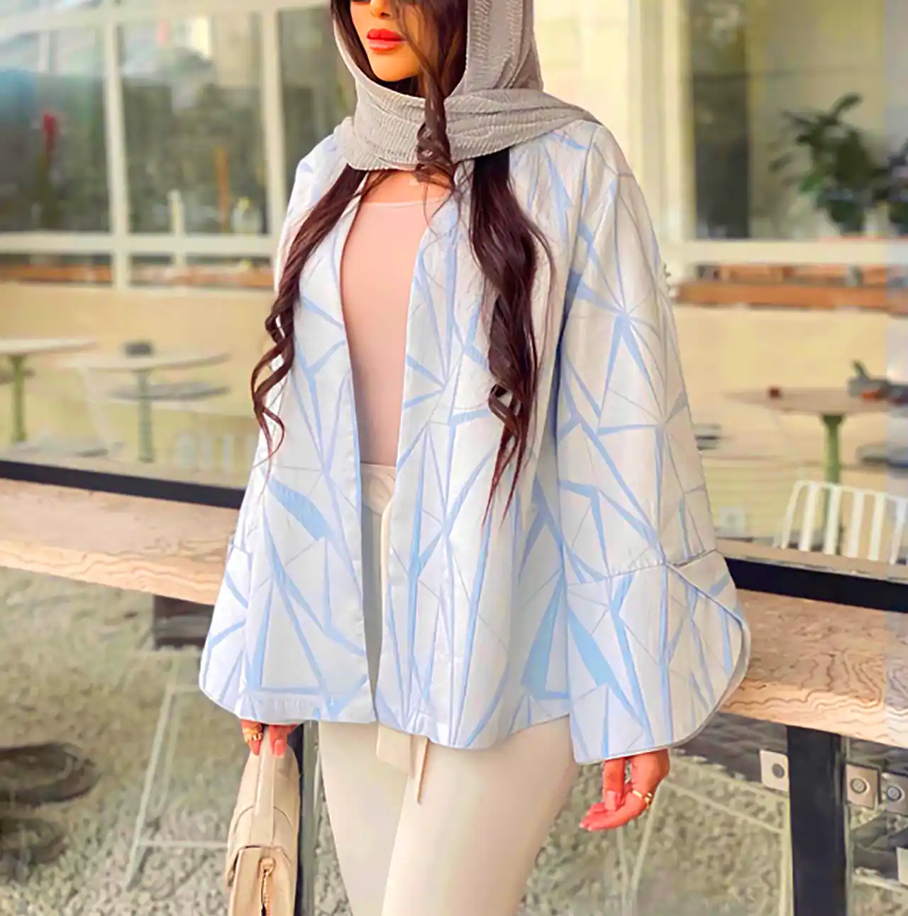 مانتو زنانه پاییزی ضخیم و شیک