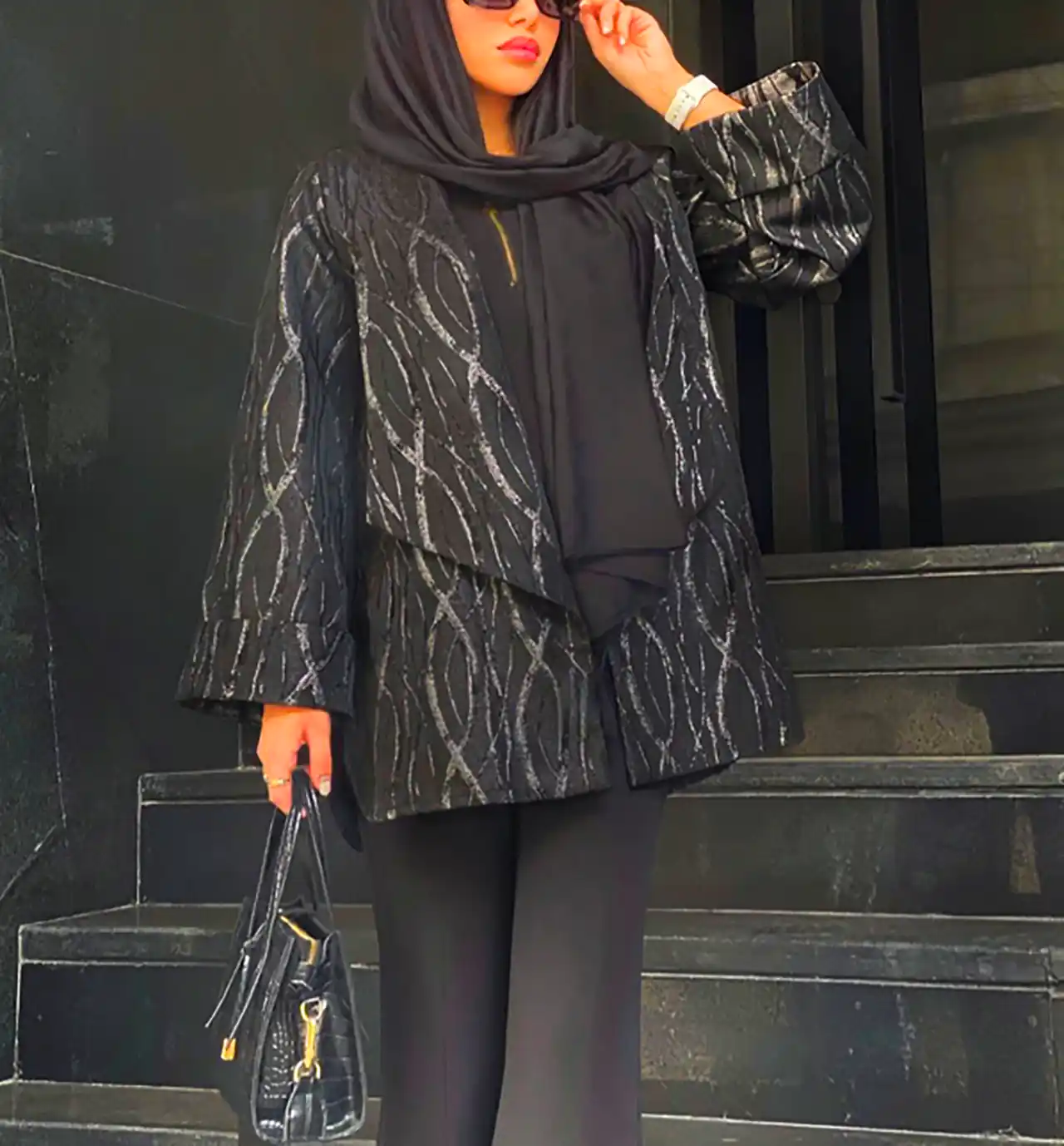 مانتو زنانه پاییزی ضخیم و شیک