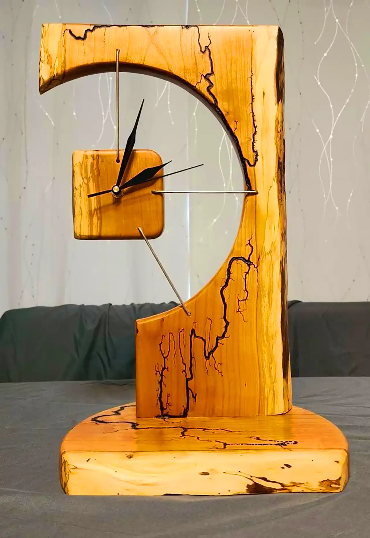مدل ساعت چوبی دکوری 