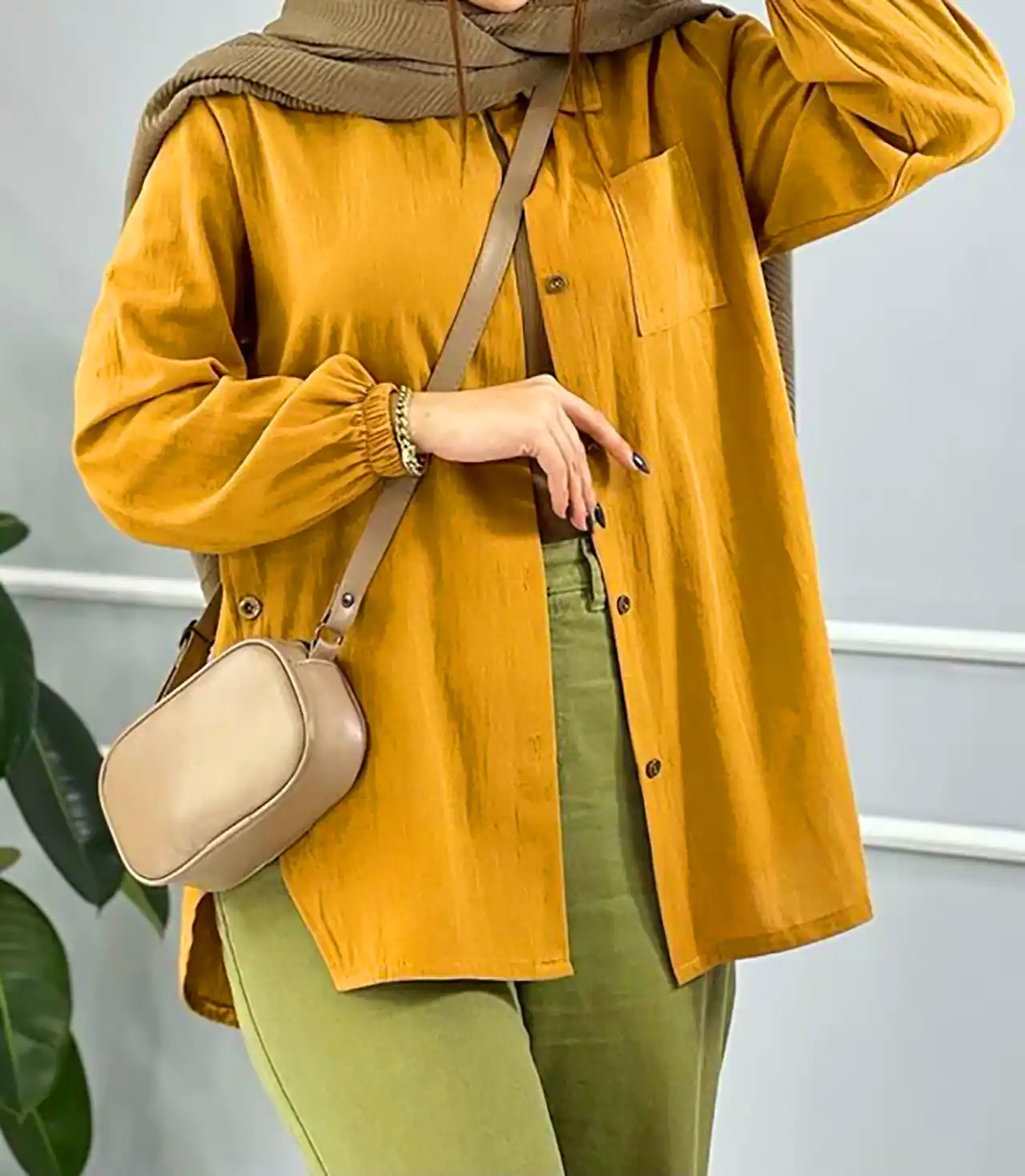 شومیز مانتویی شیک