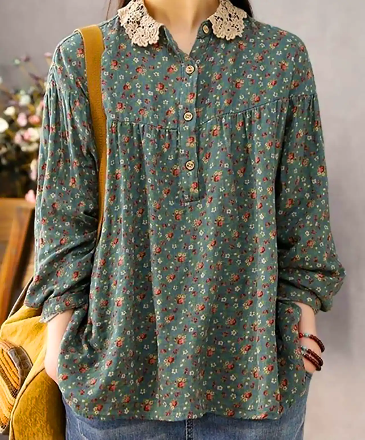شومیز نخی وارداتی