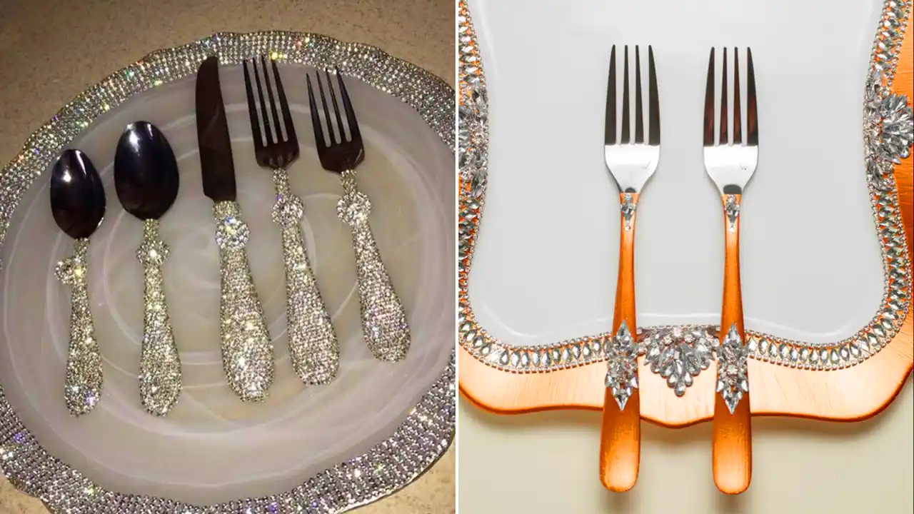 ست قاشق چنگال برای سفره عقد