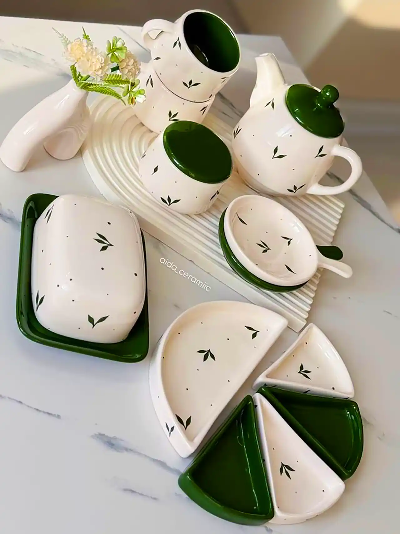 ست سرامیکی لته خوری 