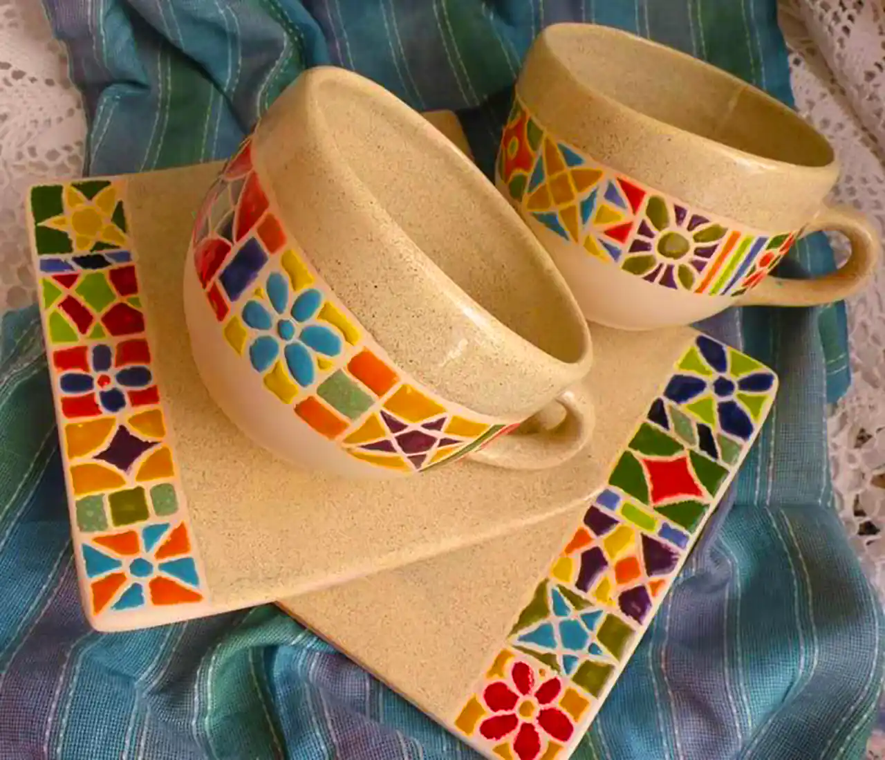 ست سرامیکی لته خوری 