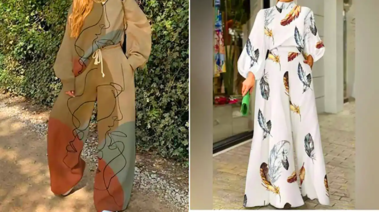 ست شومیز و شلوار مجلسی