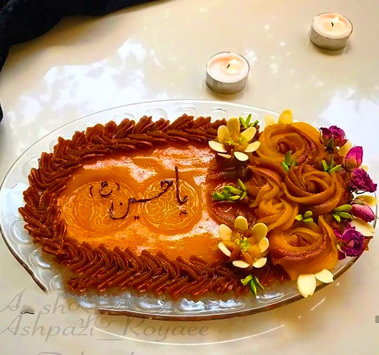 حلوا مجلسی قالبی شیک 