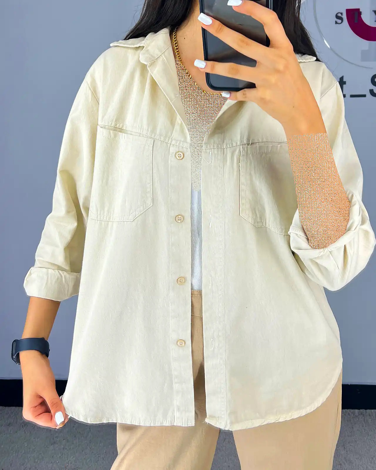 مانتو شومیزی ترندی شیک