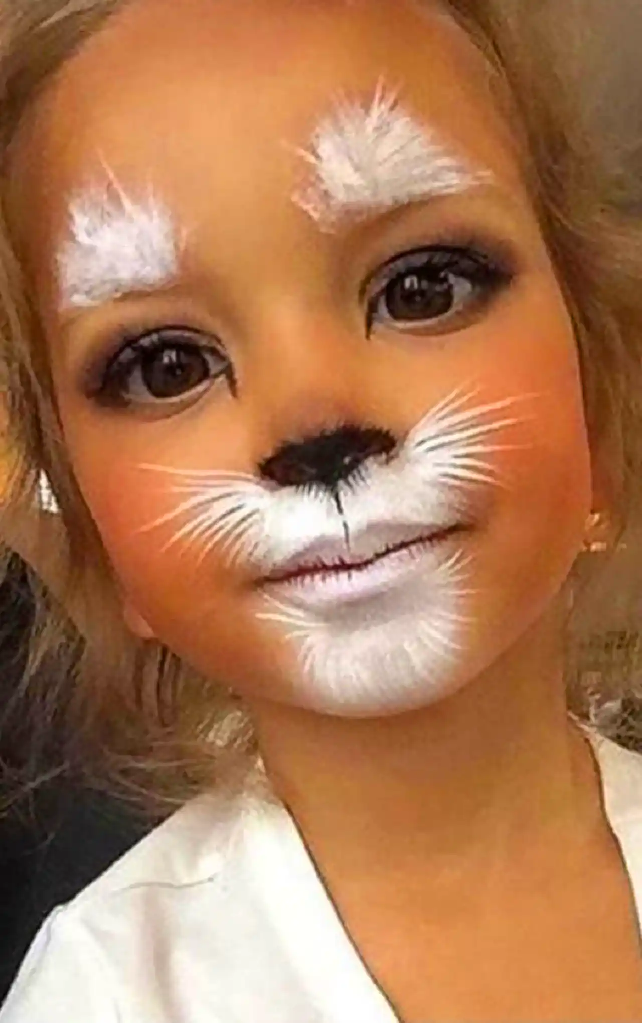 نقاشی صورت کودک فانتزی