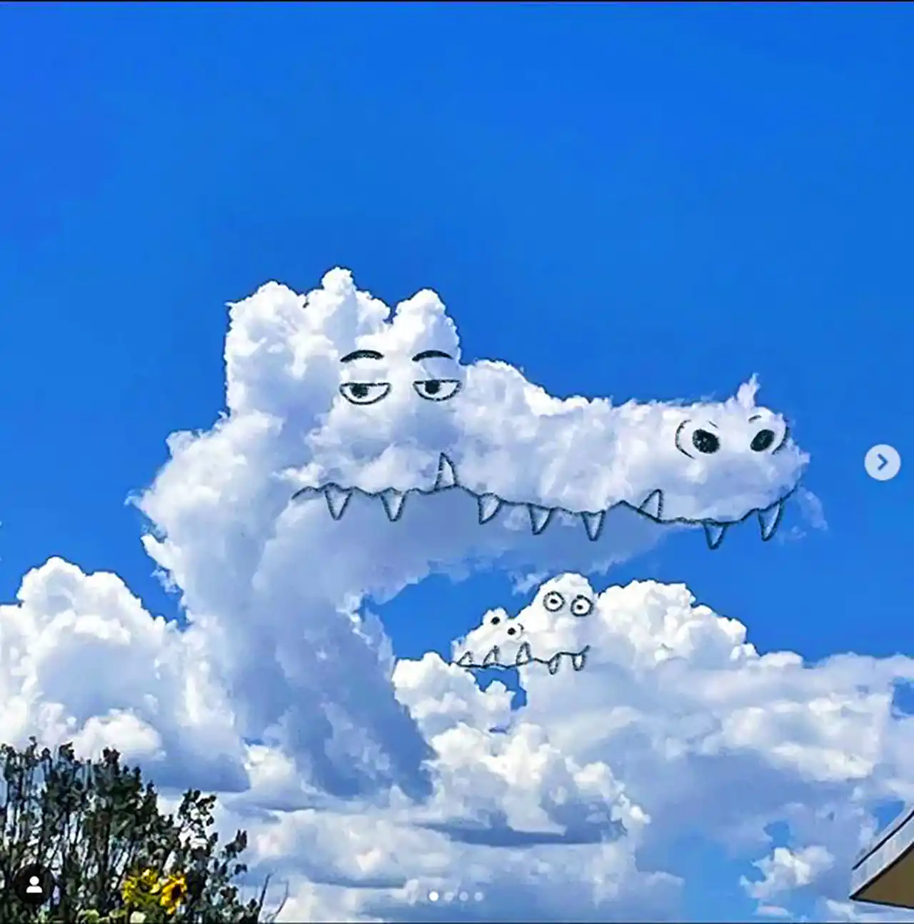 تصویرسازی مینیمال با ابرها