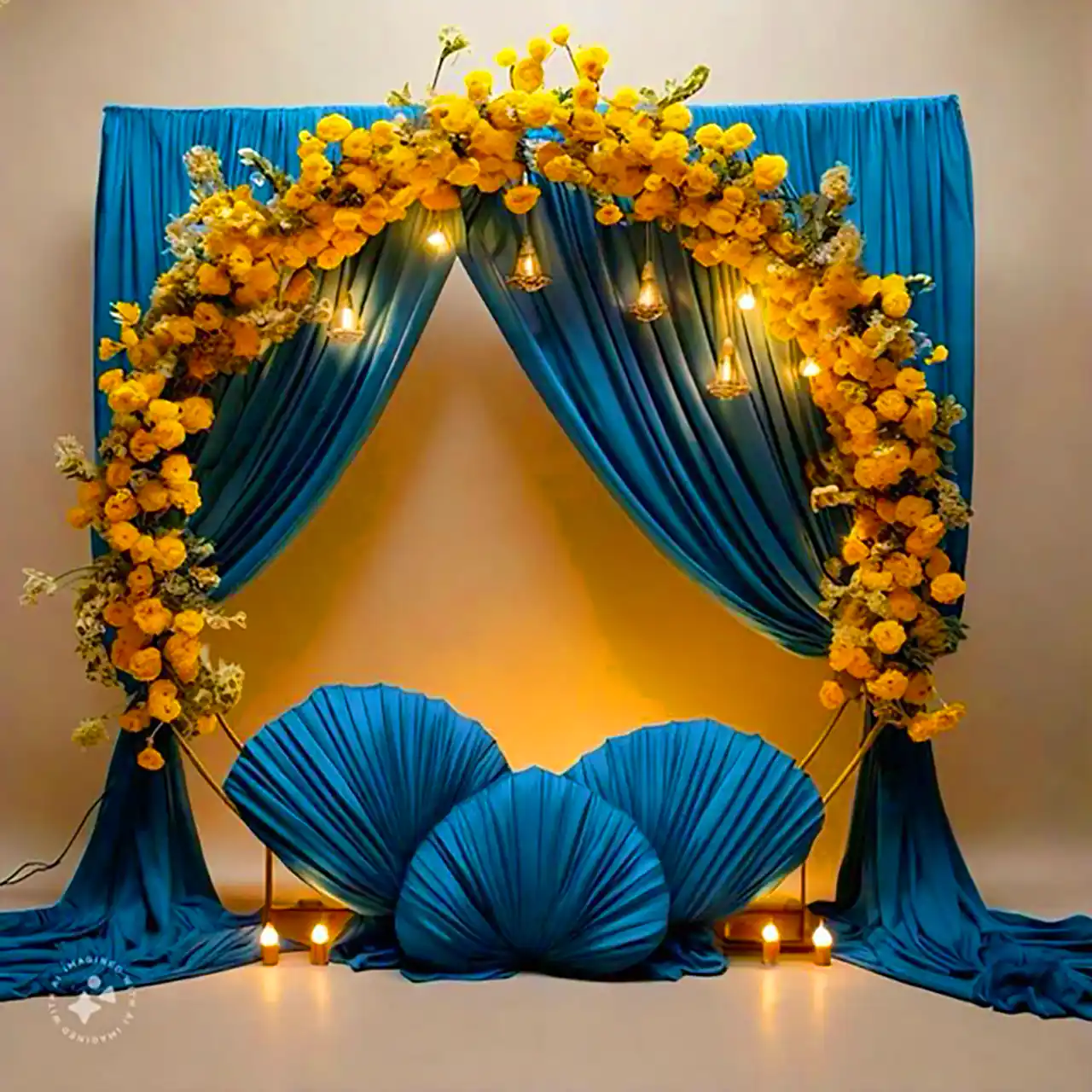 بکدراپ رنگی برای مجالس 