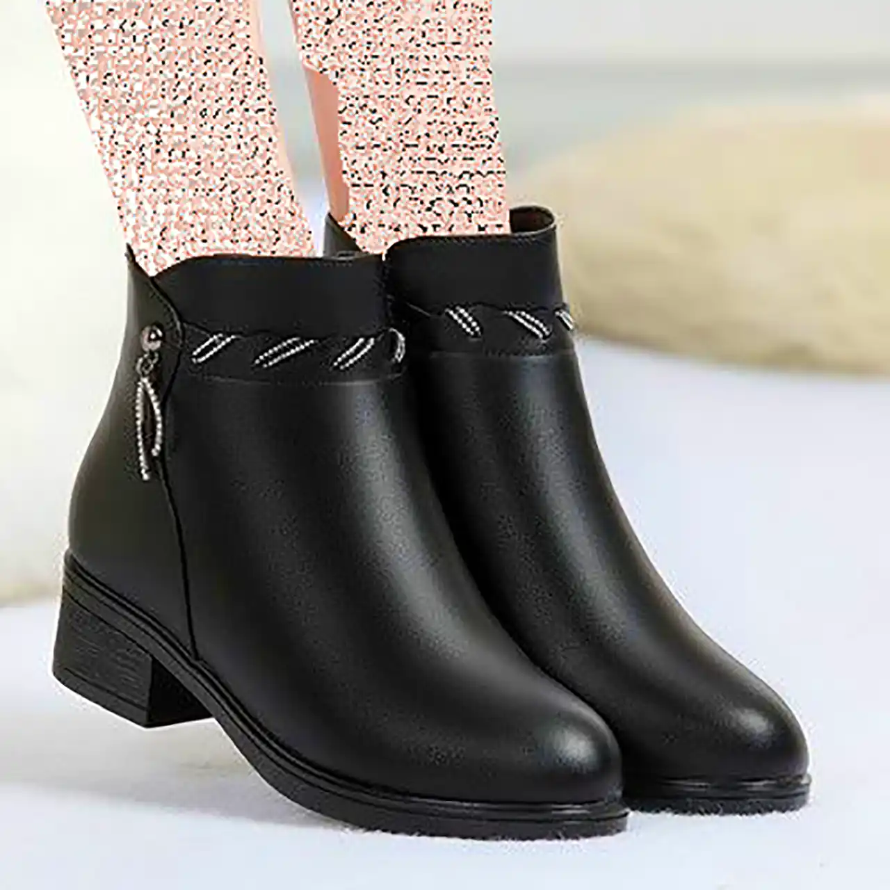 بوت چرمی زنانه