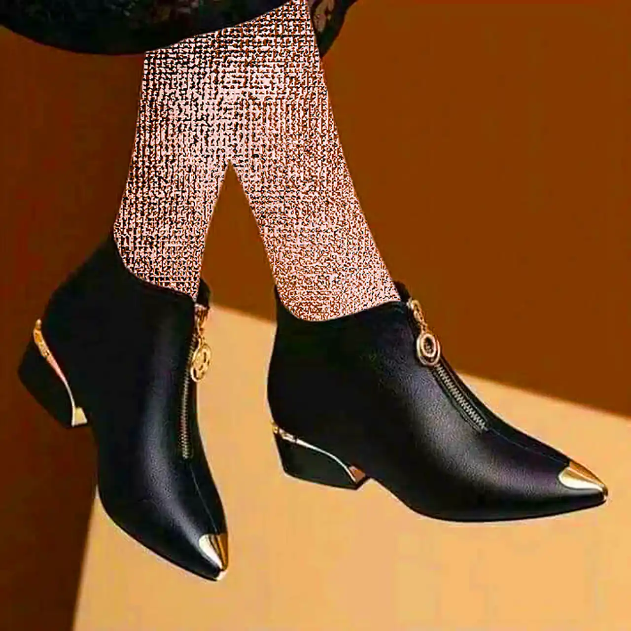 بوت چرمی زنانه