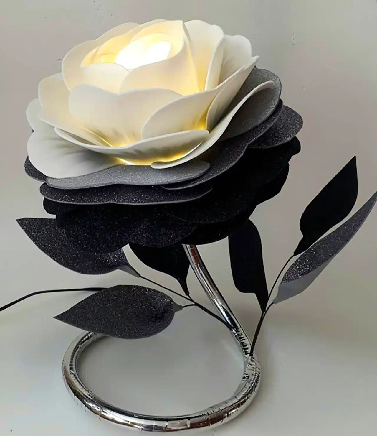 چراغ خواب طرح گل 