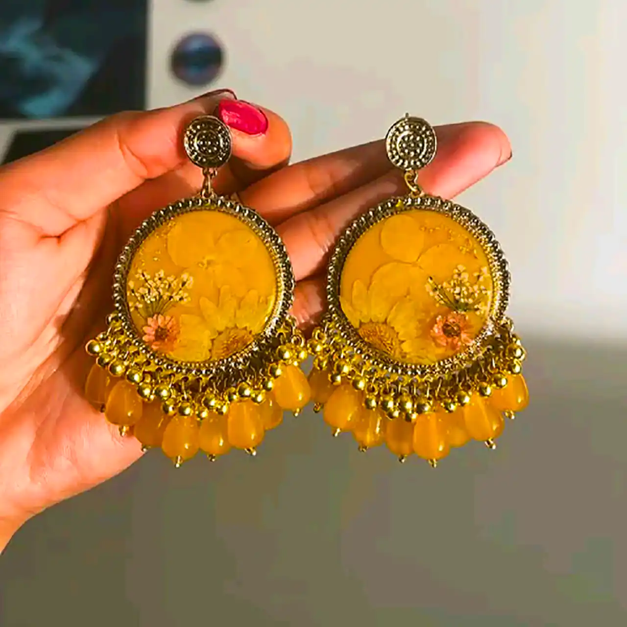 گوشواره دستساز دخترانه 