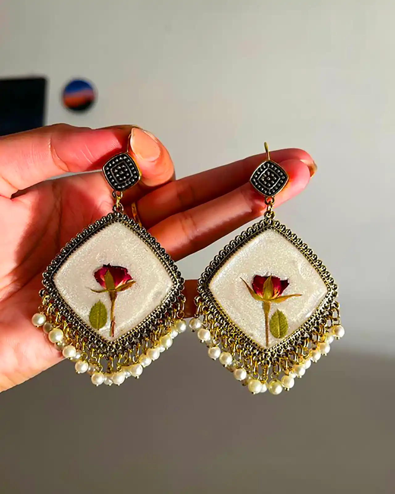 گوشواره دستساز دخترانه 