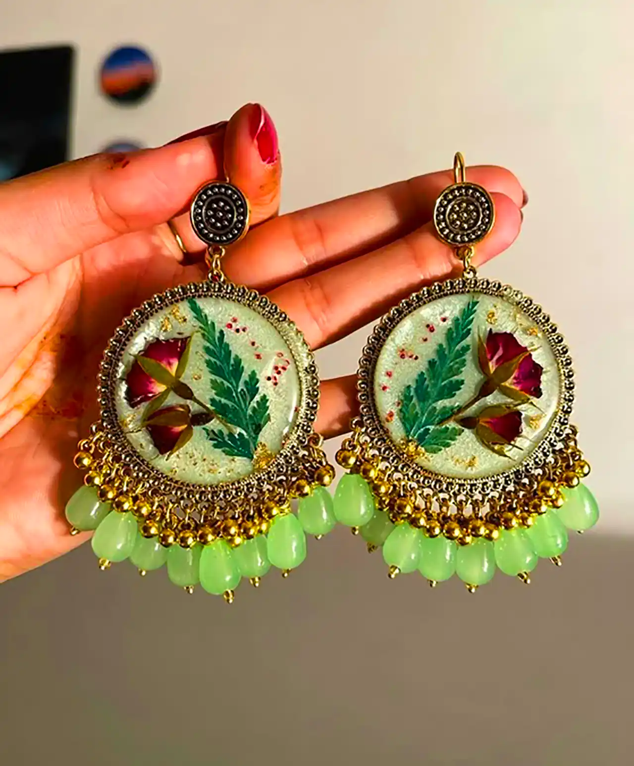 گوشواره دستساز دخترانه 