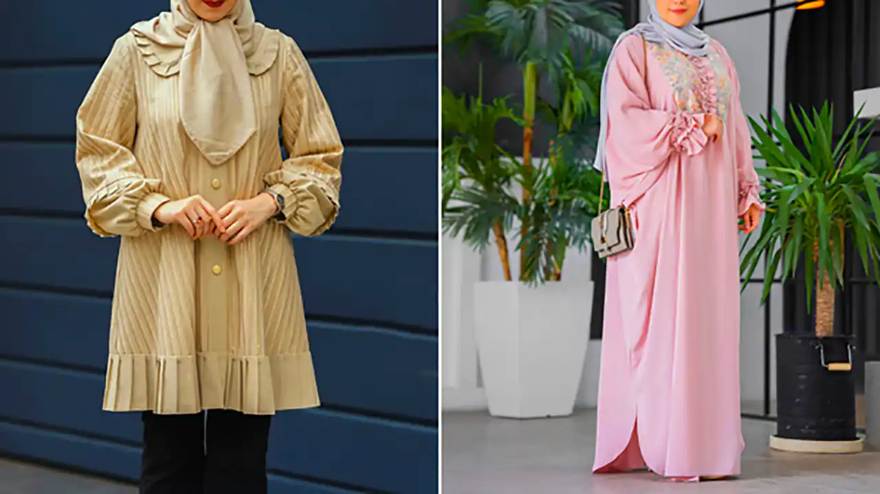 مانتو مزونی طرح کلاسیک زنانه
