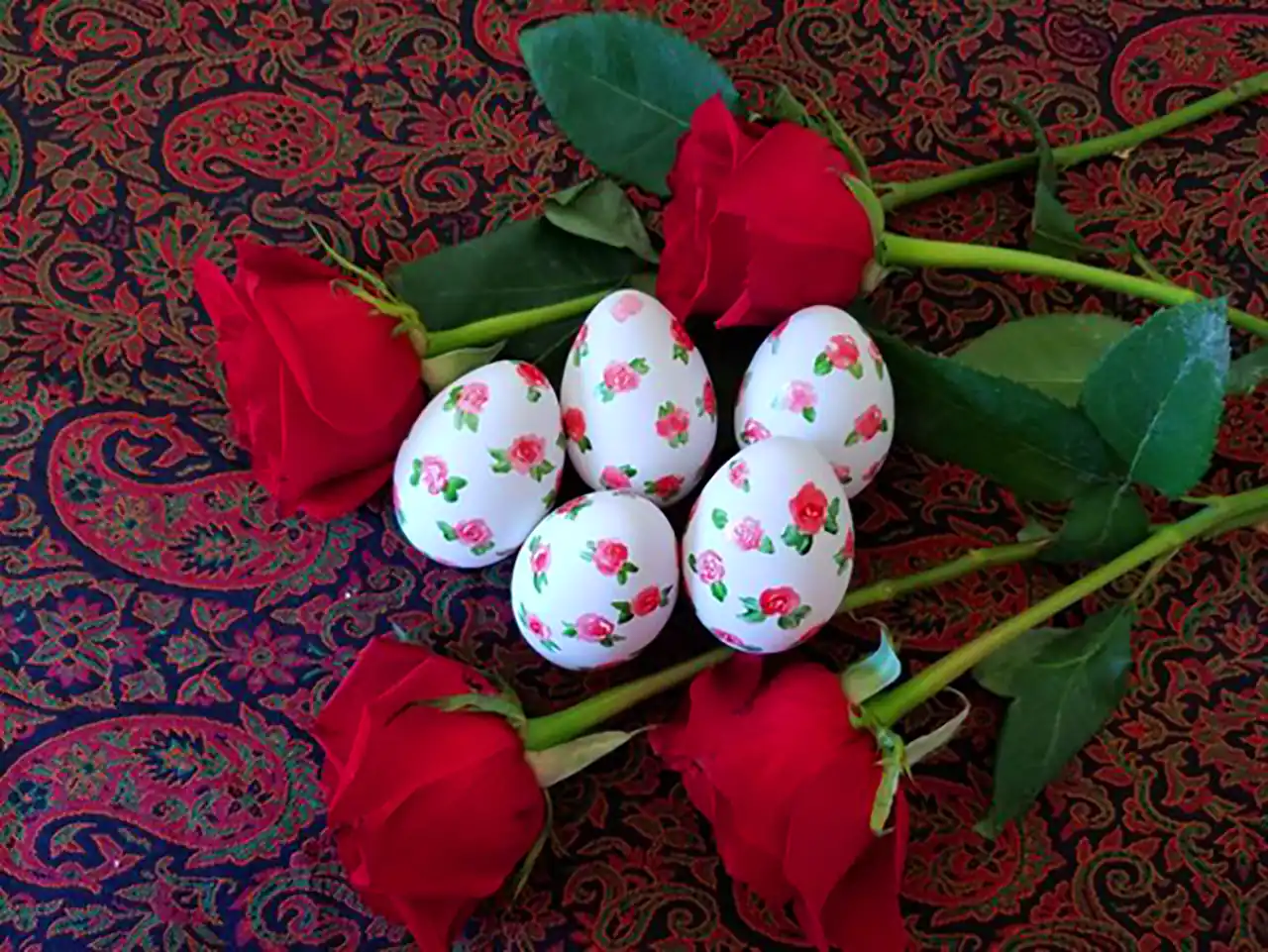 تخم مرغ رنگی نوروز 