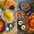 چیدمان غذای باصفای ایرانی؛ ترکیب رنگ های چشم نواز سفره + ۱۵ ایده