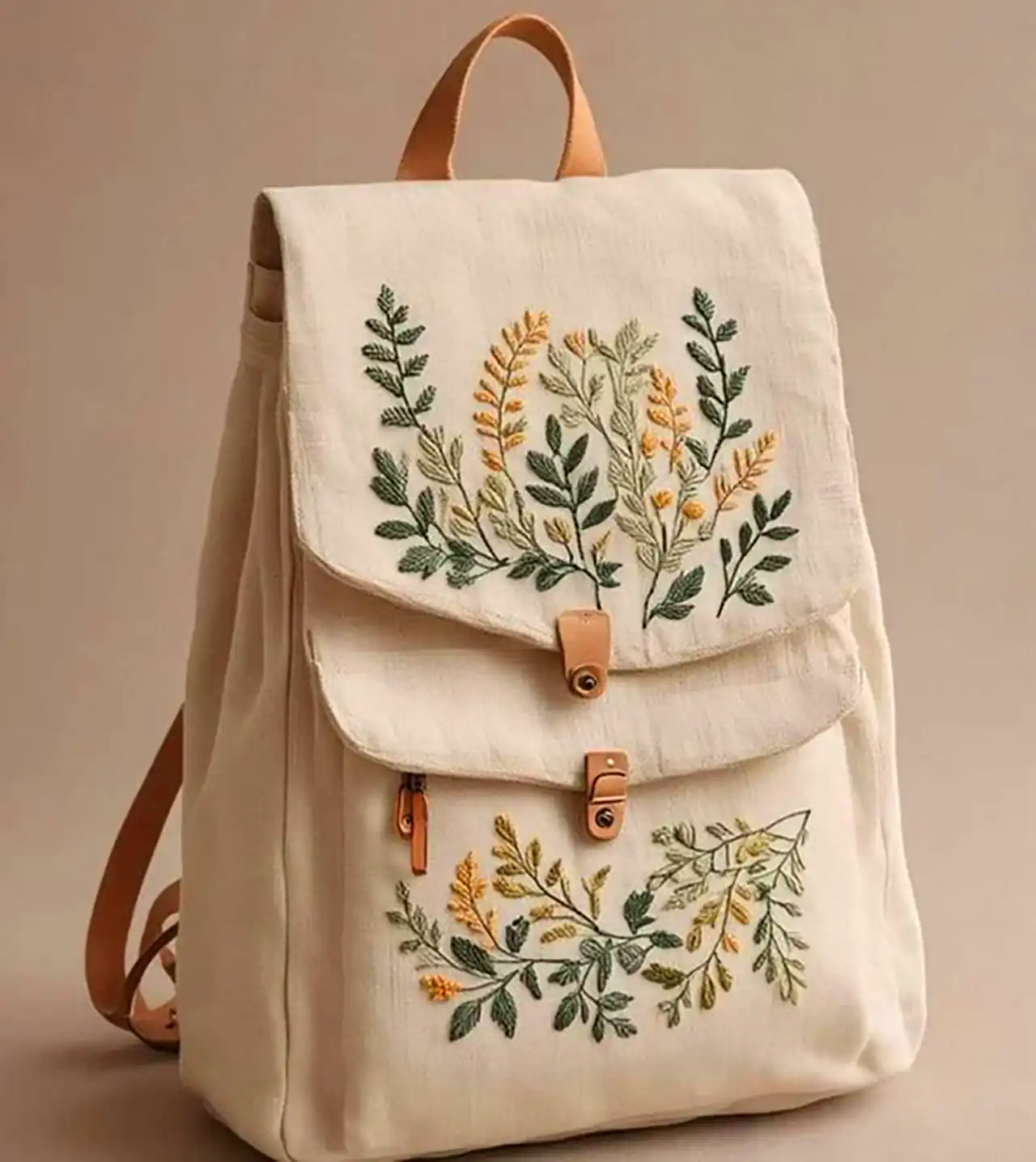کوله پشتی گلدوزی شیک 