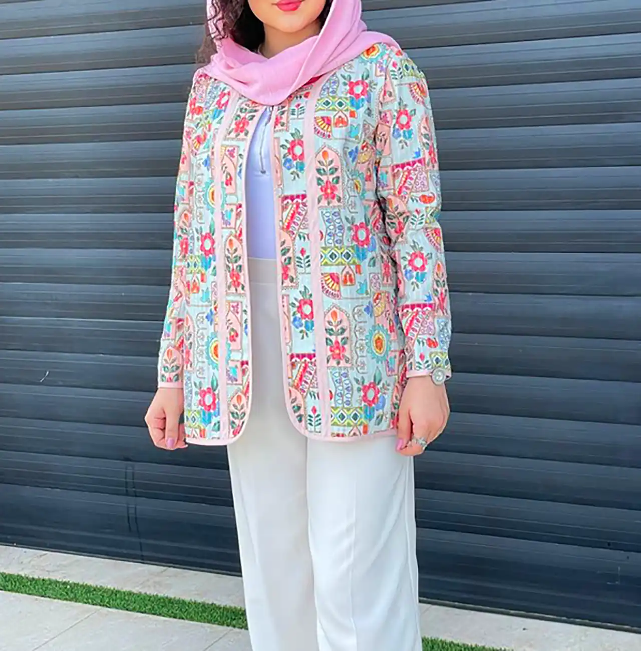 مانتو بهاری سبک و شیک 