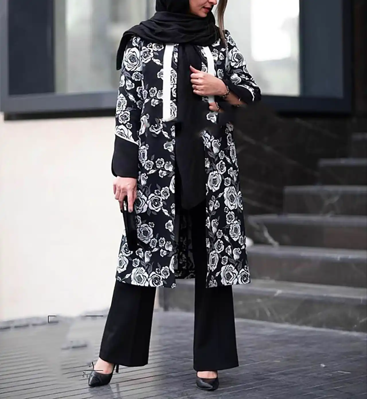 مانتو اسپرت و شیک خیابانی