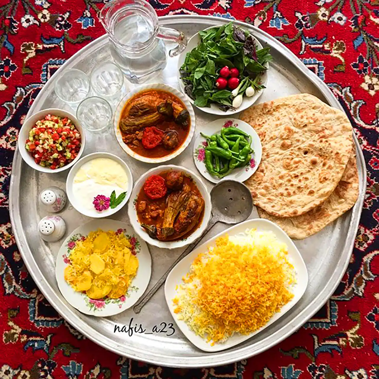 سفره سنتی ایرانی 