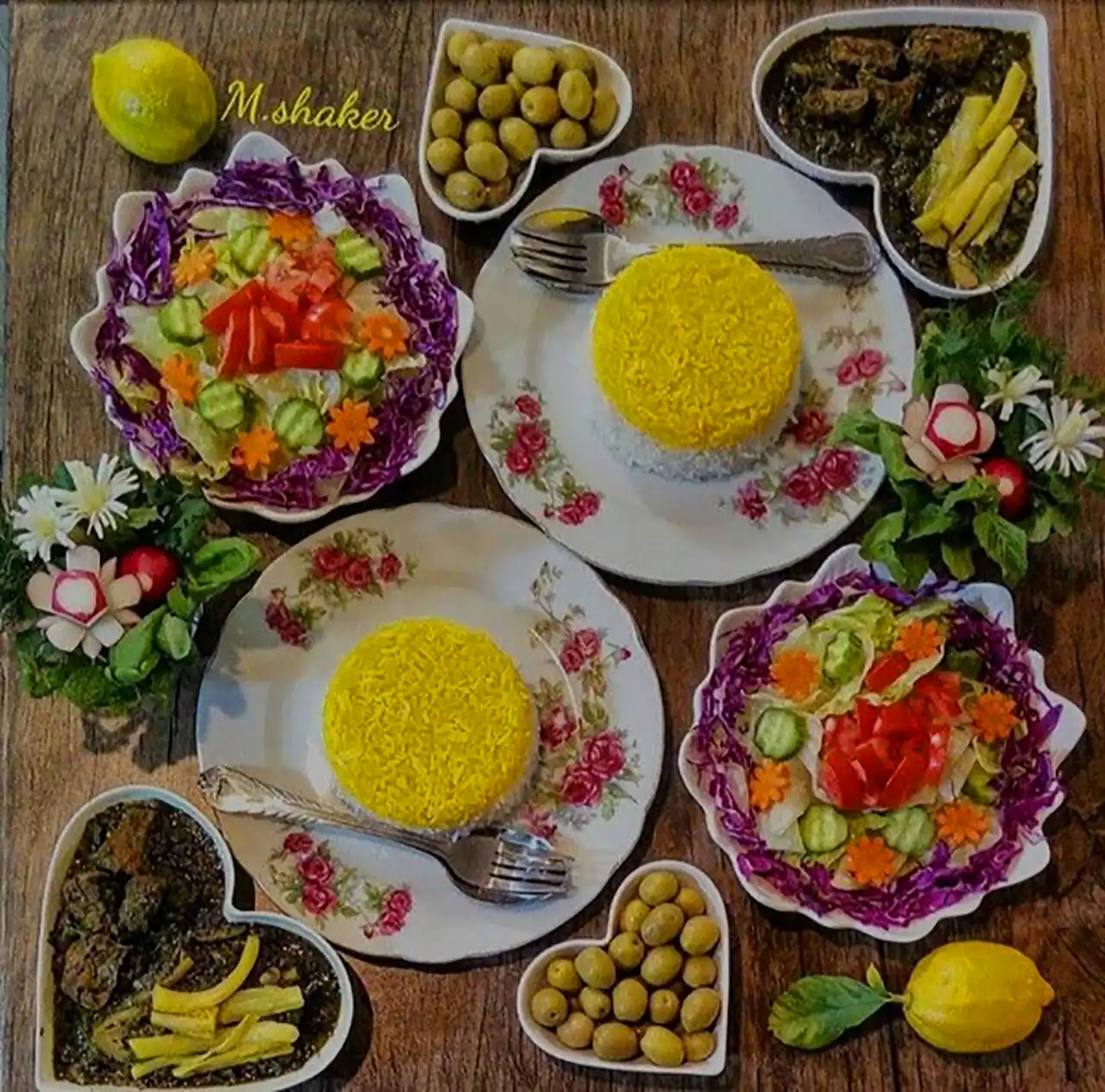 سفره سنتی ایرانی 