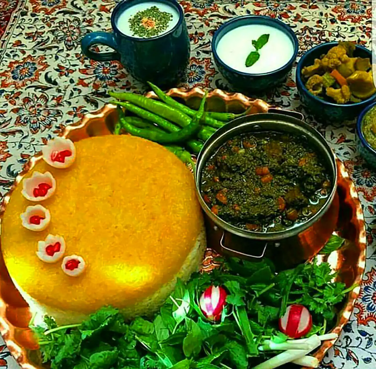سفره سنتی ایرانی 