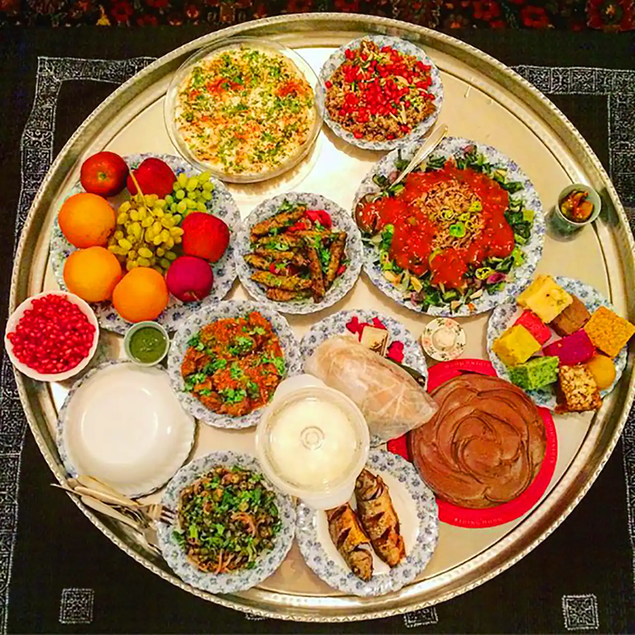 سفره سنتی ایرانی 