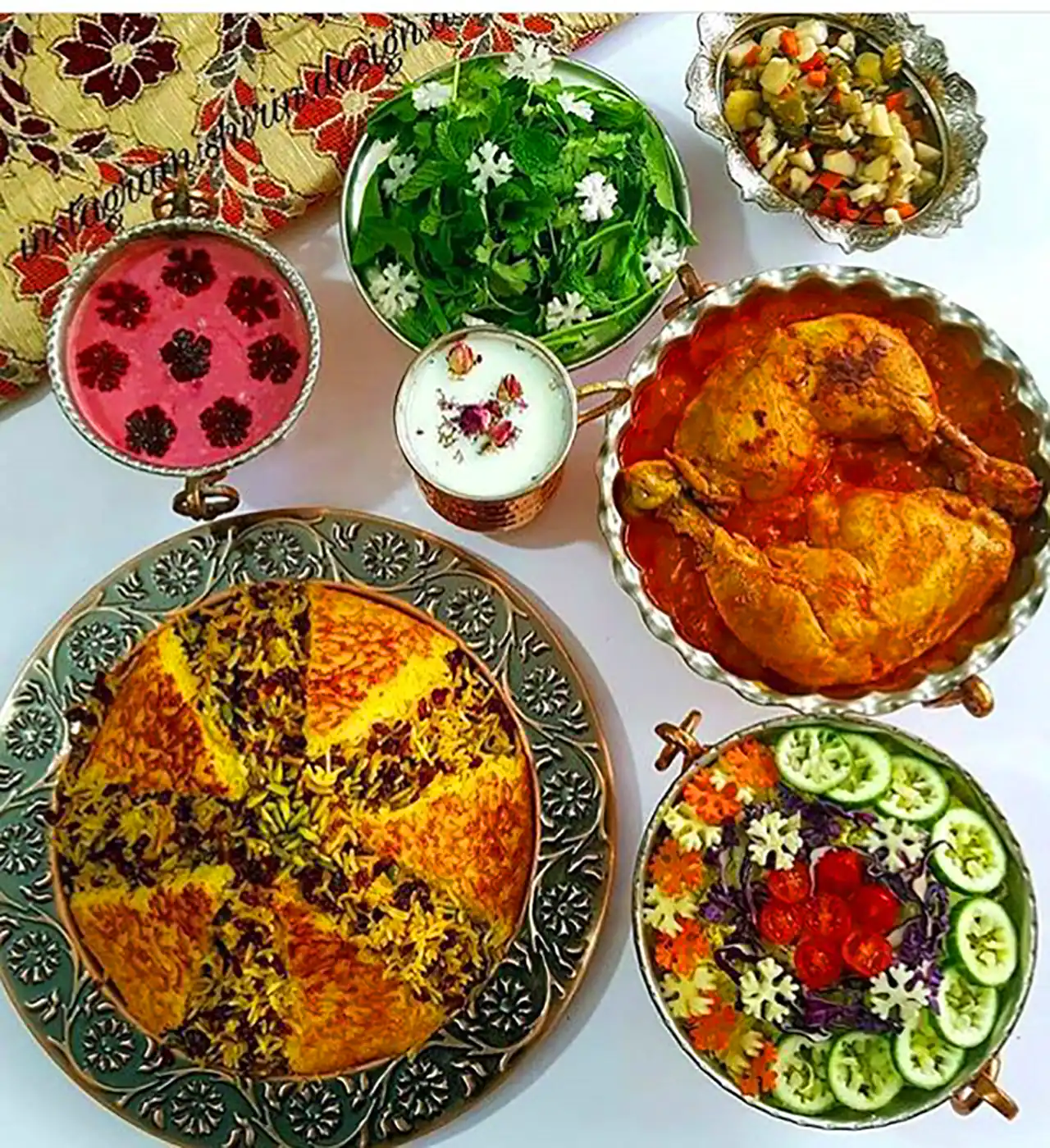 سفره سنتی ایرانی 